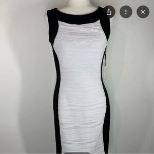 Black & White Calvin Klein Dress - Size 4